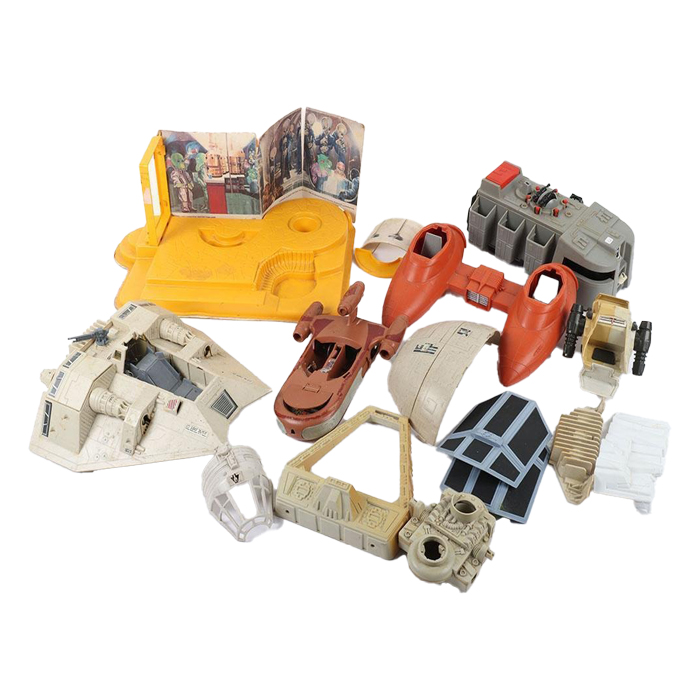 Star Wars Vintage Vehicles and spare parts